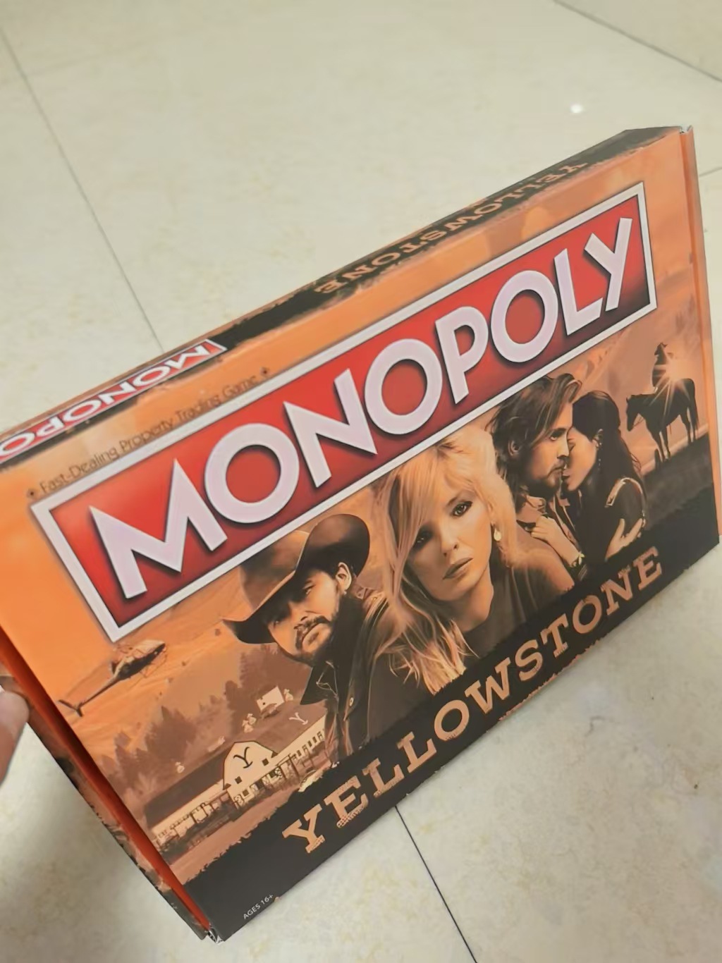 跨境新品Monopoly: Yellowstone黄石大富翁桌游纸牌游戏棋卡牌详情2