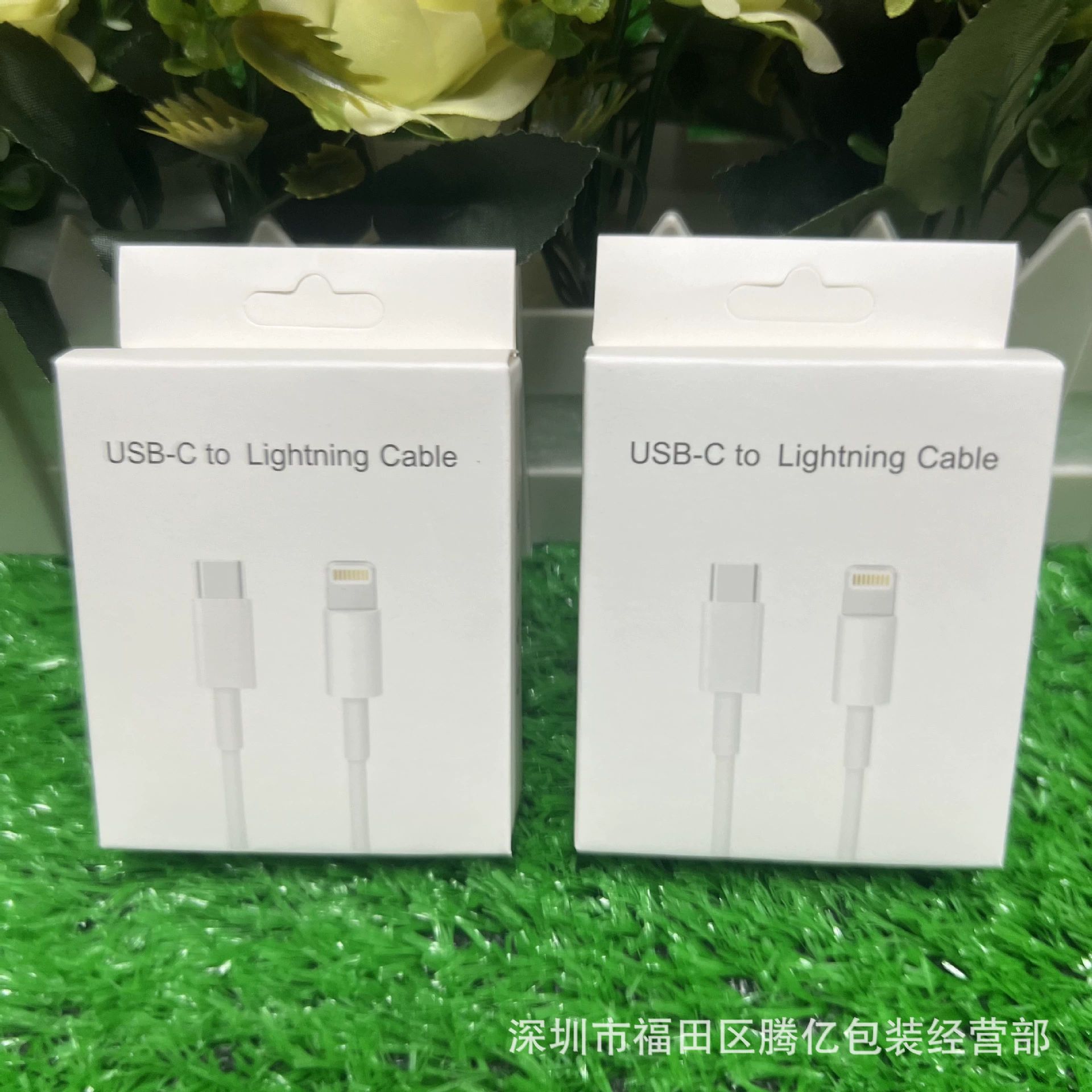 Яблоко быстрая зарядка PD кабель для передачи данных коробка 1 м/2 м USB-C to lightning кабель для передачи данных коробка