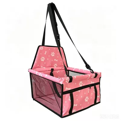 Seat Bag Cross-Border Car Multi-function pad - pink-bone-print-enhanced-version-pvc-white-tube