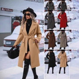 连衣裙;时尚休闲套装;女式毛呢外套