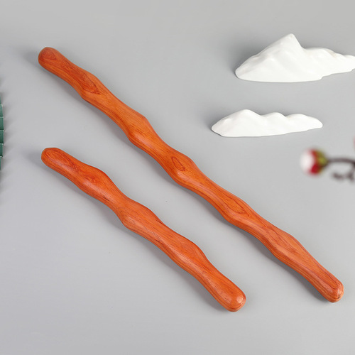 Rosewood rolling stick, household scraping stick, universal tendon stick, exercise stick, solid wood meridian dredging and back knocking