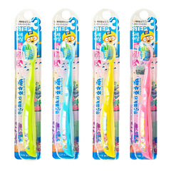 South Korea's Pororo baby and children's soft-bristled cleaning toothbrush for children over 6 months old, 1 section, 2 sections and 3 sections