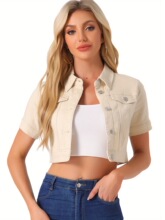 N 13611 Casual Denim Jacket Women ����ţ������ �羳ŷ��