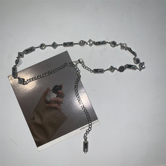 Water Diamond Flash Waist Chain Lady Metal Belt Dress Women Chain Decoration Waist Seal Match Skirt Sweater Suit Trend