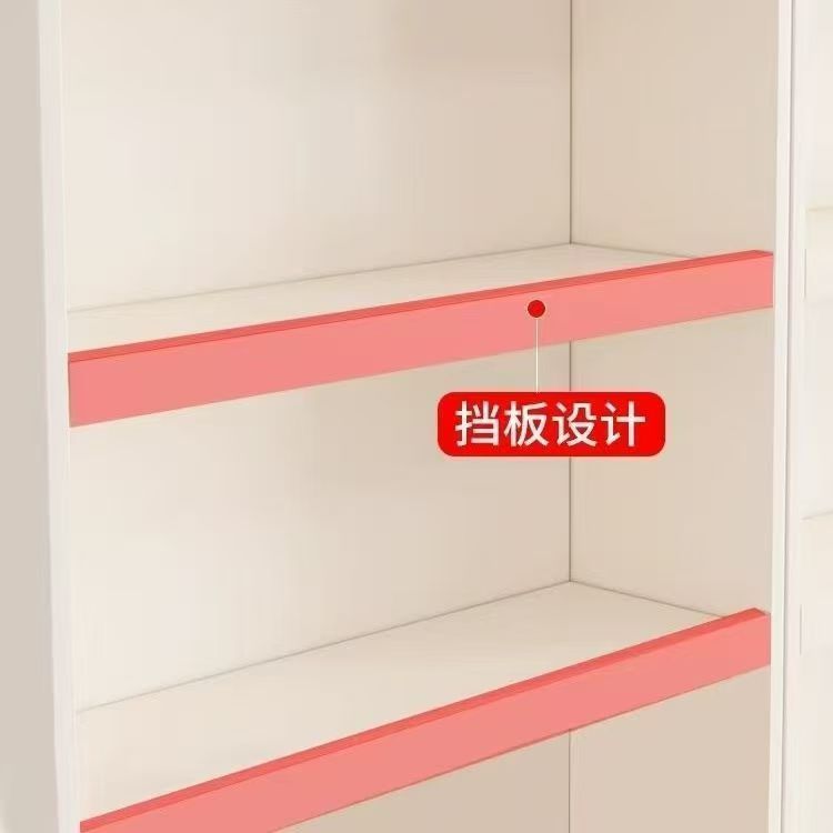展示柜产品化妆品货架样品美容院置物架美甲多层玻璃门陈列柜子|undefined