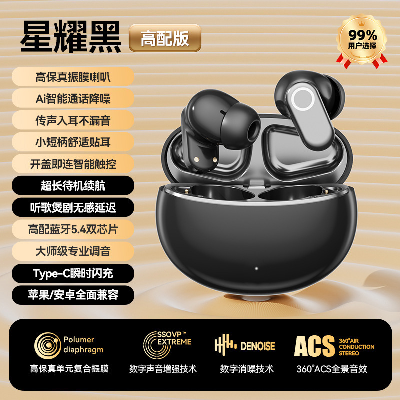 真无线蓝牙耳机入耳式长续航大电量电竞运动挂夹高音质2025年新款|undefined