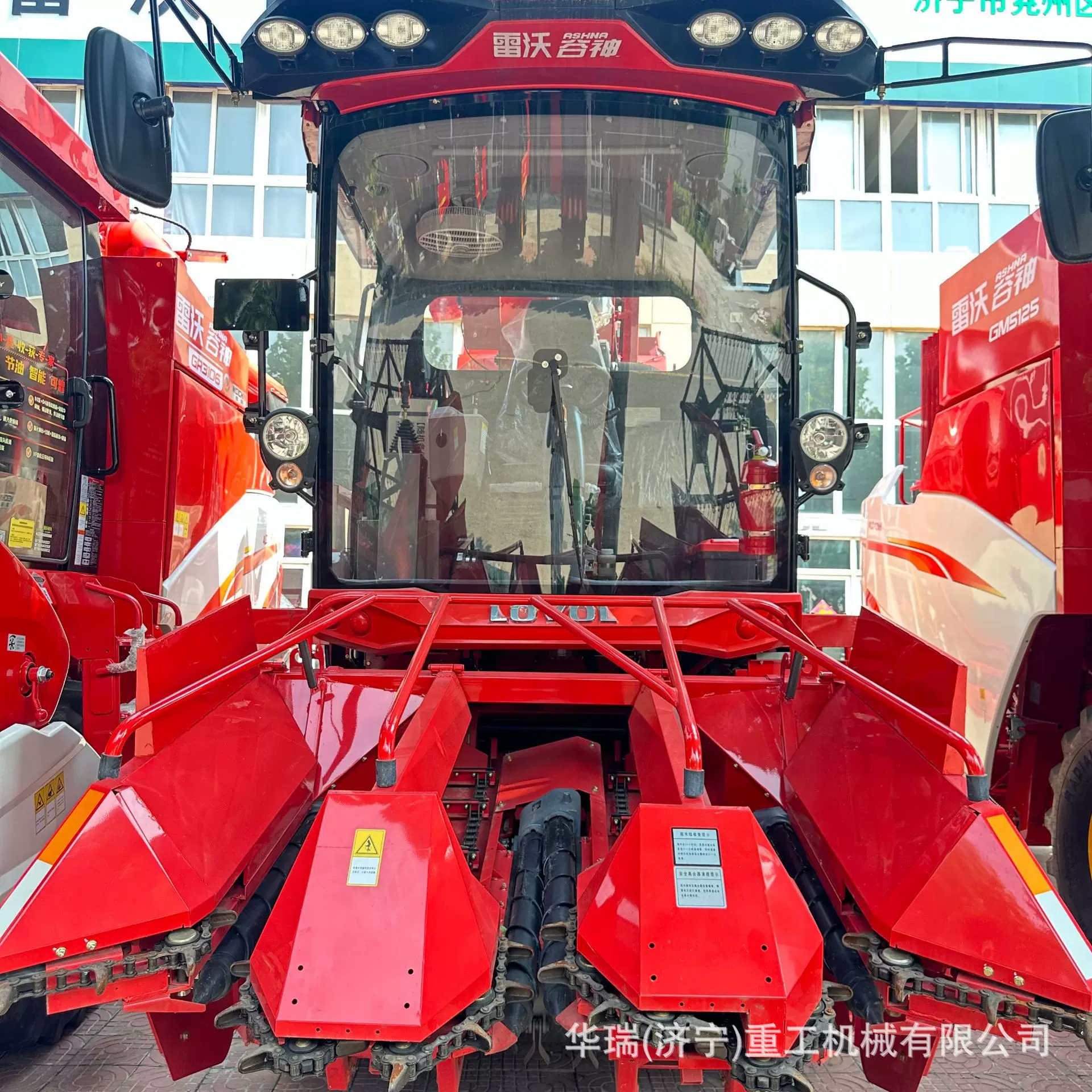 全新雷沃谷神2025款CD03轮式三行玉米收割机4YZ-3DR1 潍柴220马力