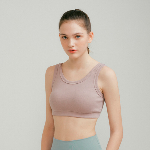  Spring and Summer New Yoga Bra U-shaped Beautiful Backless Top Underwear Running Fitness Bra Short Sports Bra