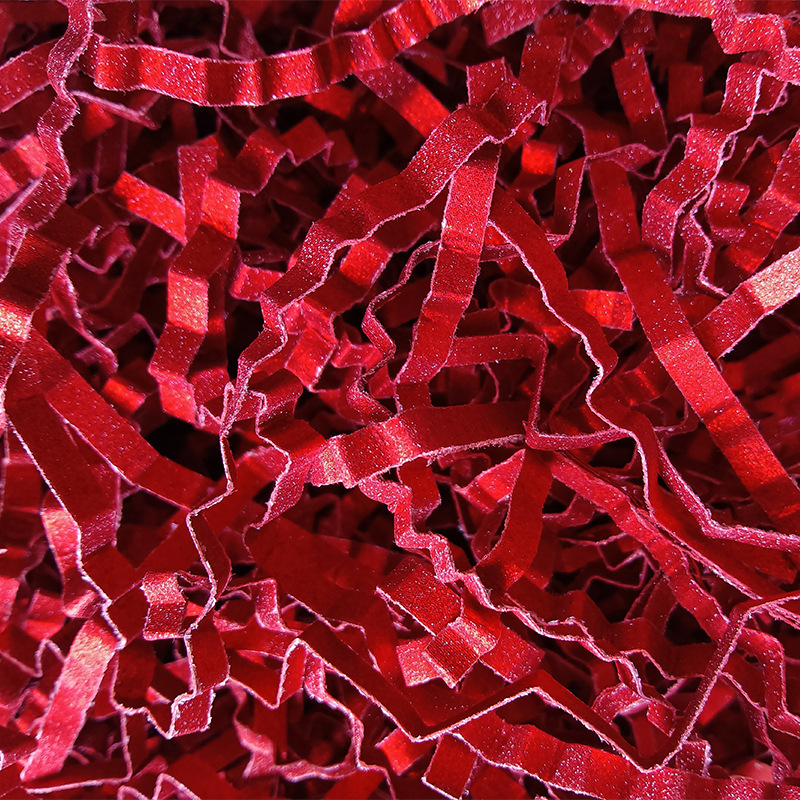 Glitter colorido papel desmenuzado DE LA AFIA seda caja de regalo accesorios caja de regalo decoración relleno grande al por mayor