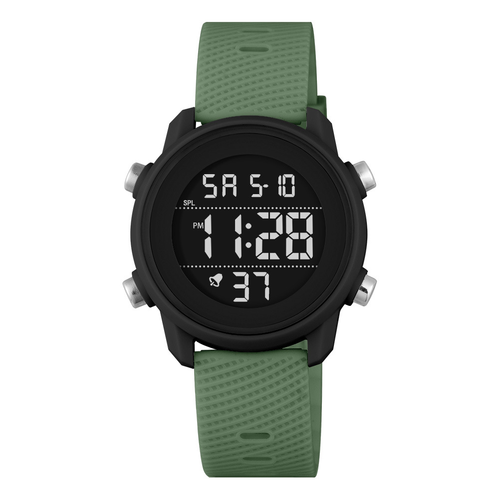 Reloj electrónico para estudiantes adolescentes y hombres deportivo al aire libre reloj electrónico multifuncional alarma de alarma de luz nocturna mayorista