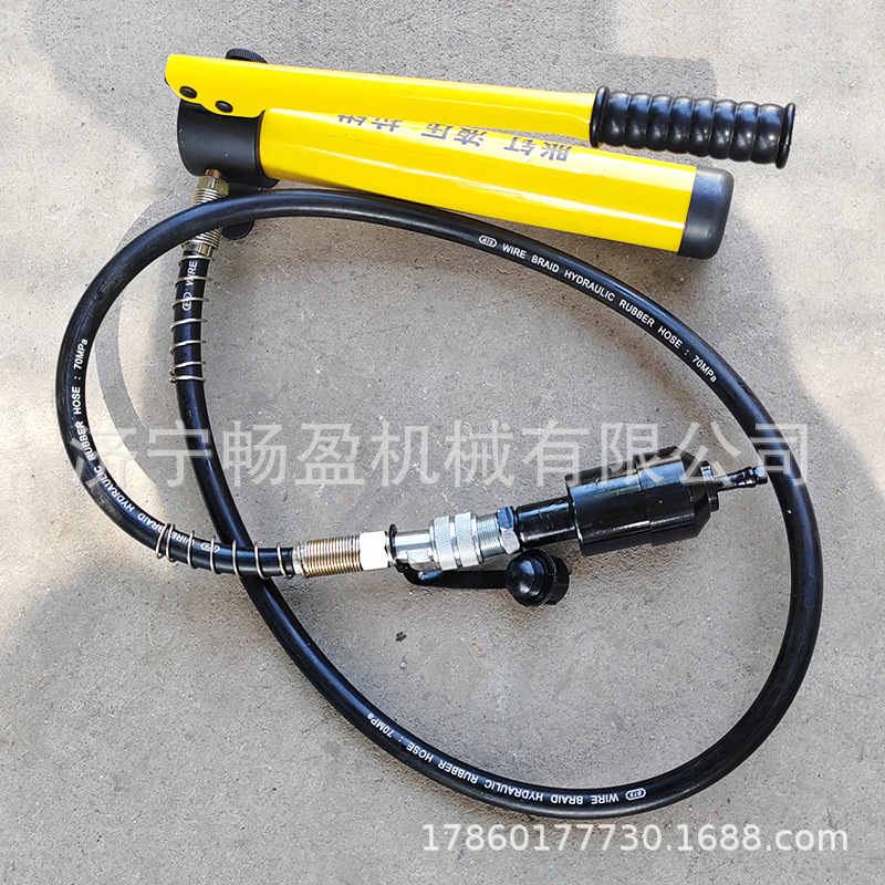 钢轨孔铜套工具胀钉安装器 铁路钢轨拉钳  拉丝液压钳 塞钉安装