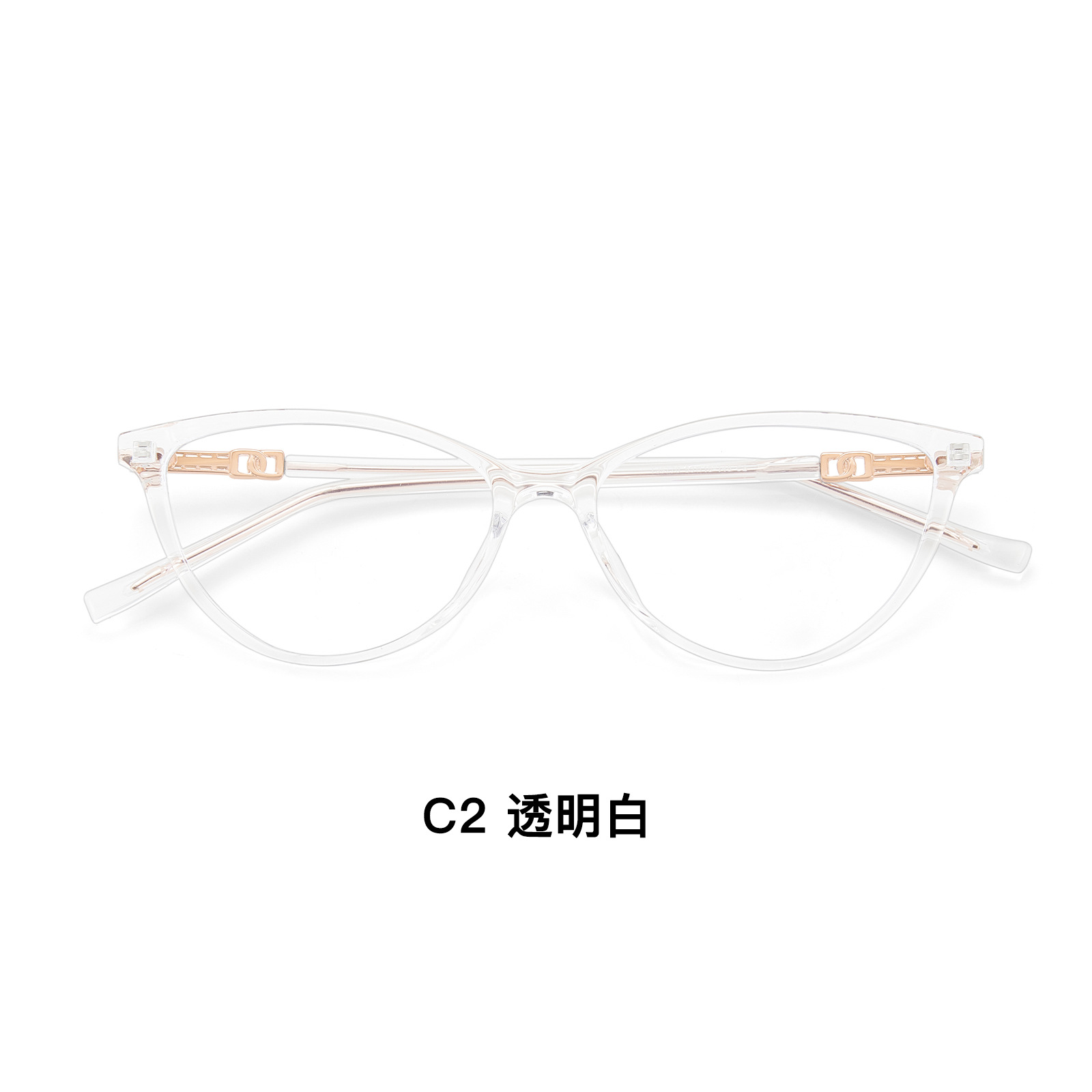 Año Nuevo exclusivo de Navidad de Angola red roja ojo de gato rojo protección de la cara azul marco de gafas de 4 mm borde ancho gafas al por mayor