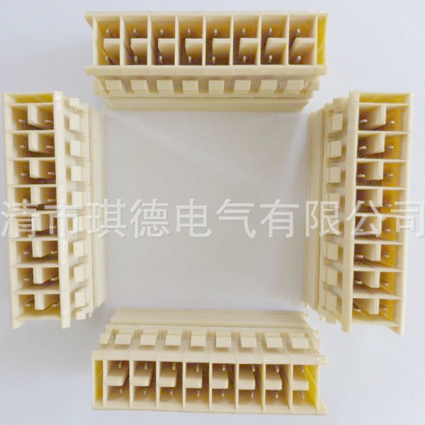 低压抽屉柜B3E S2EF二次插件开关柜二次接插件500V10A 8片电源