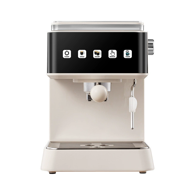 Automatic Espresso Coffee Machine, 20 bar, Touchscreen, Steam Milk Frother, Compact