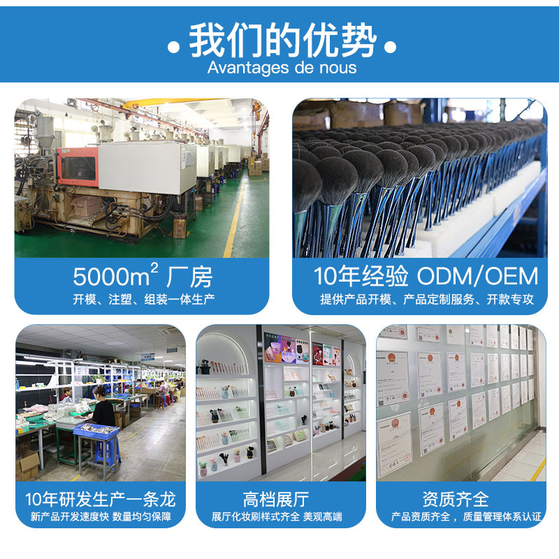 Yasna nuevo de una sola cabeza portátil retráctil cepillo de maquillaje cepillo de rubor cepillo de miel cepillo suelto belleza maquillaje herramientas de maquillaje