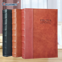 广美工厂皮质亚马逊影集photoalbum复古教师节礼物6寸插袋相册本