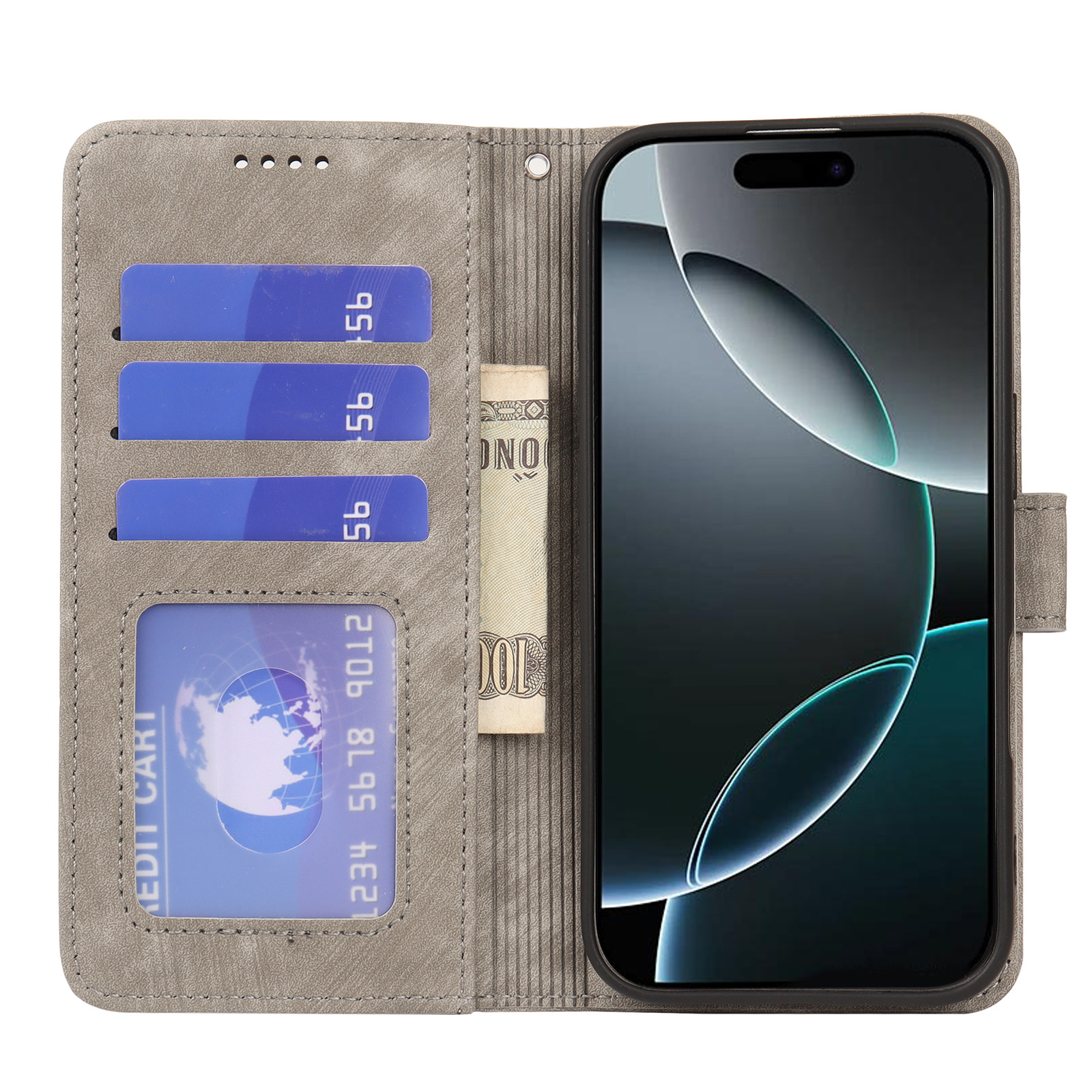 110g Weight iPhone Applicable Brands Phone Cases Classification Pu Leather Material Solid Color Pattern Simple Style Style Purple, Green, Blue Color Pu Leather Solid Color Simple Style Phone Cases Phone Accessories 4