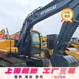 现代挖掘机出口专场 二 手现代150 220 305挖掘机 原装图片报价