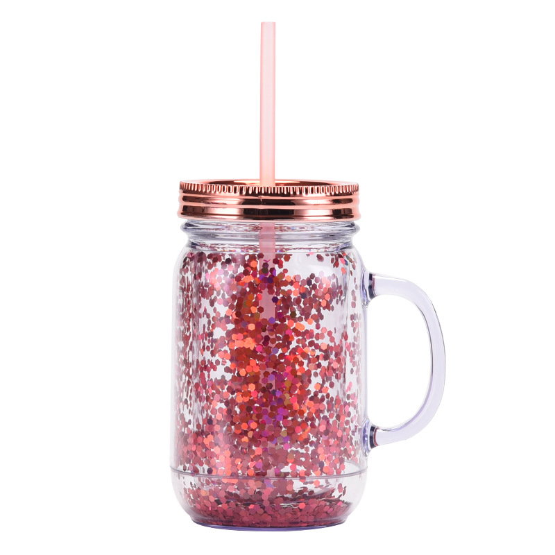 Solid Color Pattern Casual Vacation Solid Color Plastic Water Bottles 1 Piece