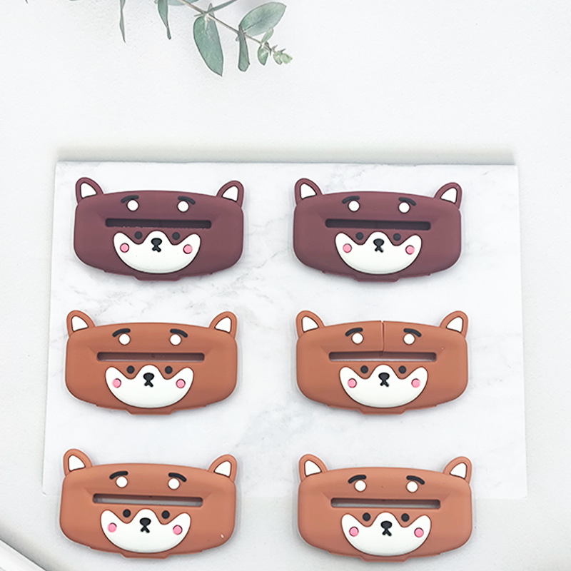 Burgundy + light brown + dark brown [six pack]