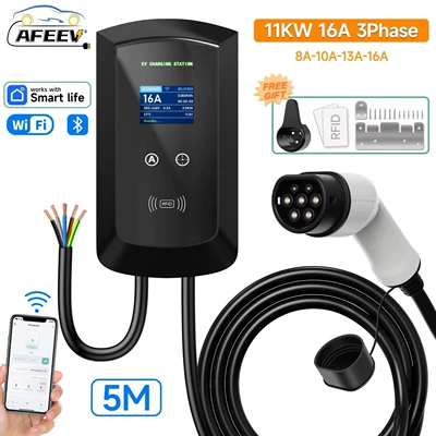 Elektrikli avtomobil şarj stansiyaları Energy Electric Vehicle AC Charging - european-standard-11kw