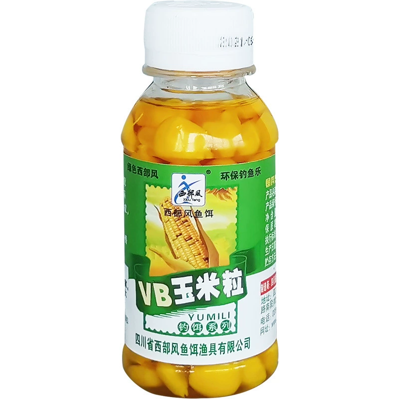 西部风 VB corn grain musk wheat granules granulite fishing bait ingredients fishing lake Kuen corn bottom nest ingredient bait