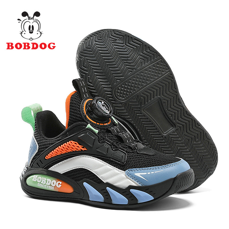 Ademende kindersportschoenen met mesh en antislipzool_voghion.com