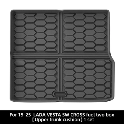 Suitable for 15-25 Lada Modelə uyğun ayaqaltı - 15-25-lada-vesta-sw-cross-upper-trunk-pad-fuelhatchback