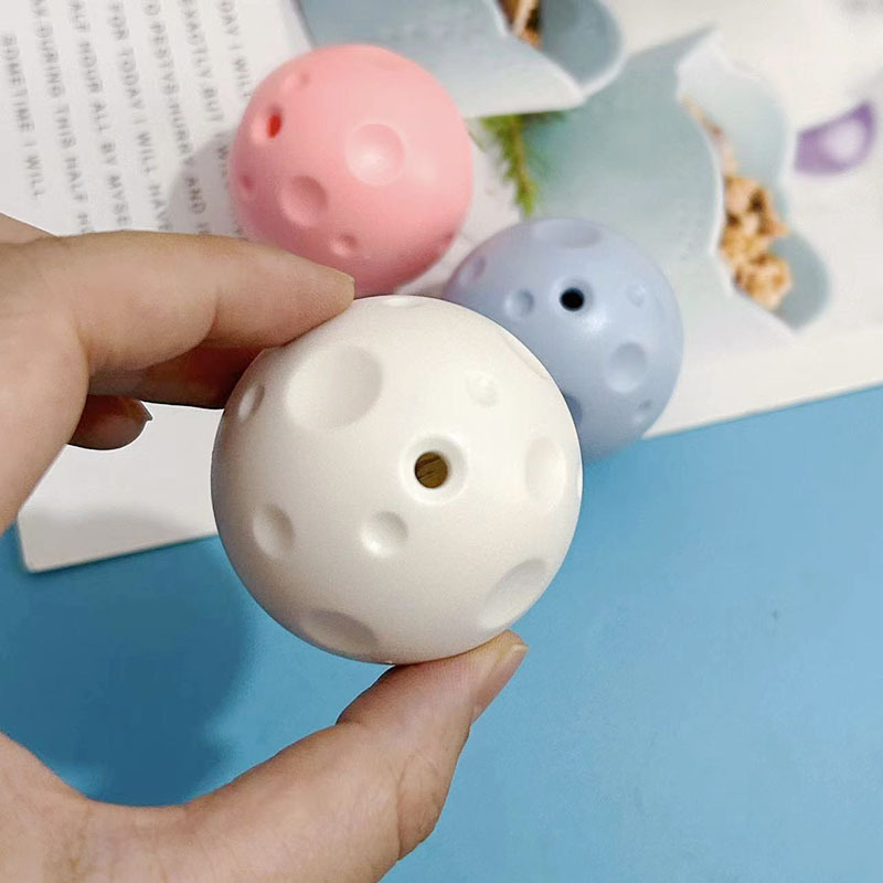 Nuevo juego de bolas de juguete para gatos, bolas de flash estrellado, bolas de menta para gatos, bolas de campana sonora