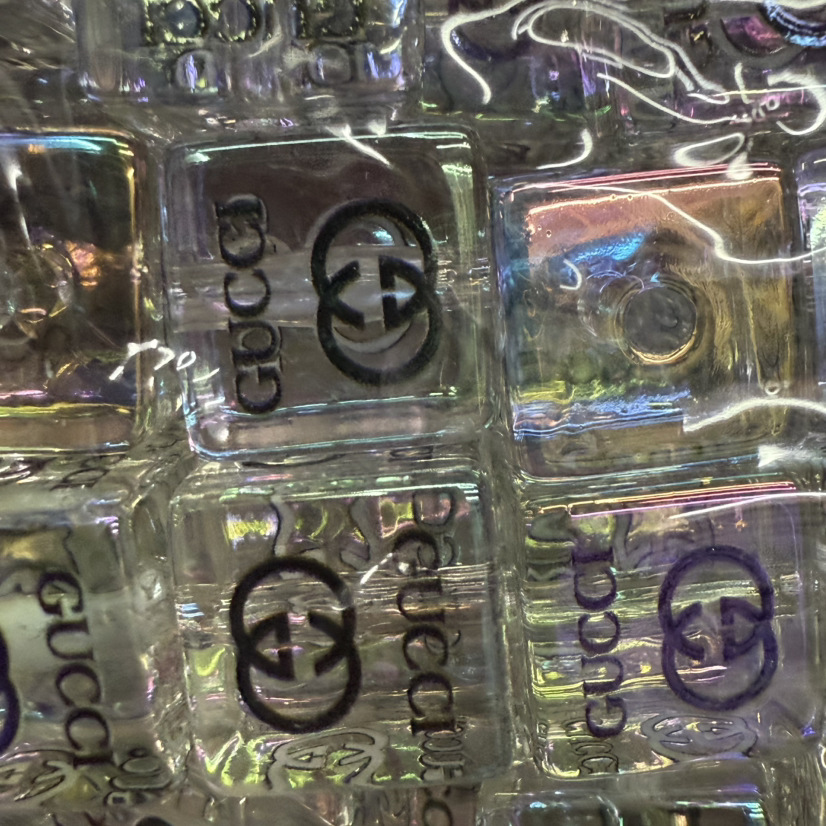16mm acrílico transparente impresión de cuentas cuadradas de gran nombre agujero recto diy con cuentas cadena de teléfono móvil accesorios de llavero cuentas sueltas image 16