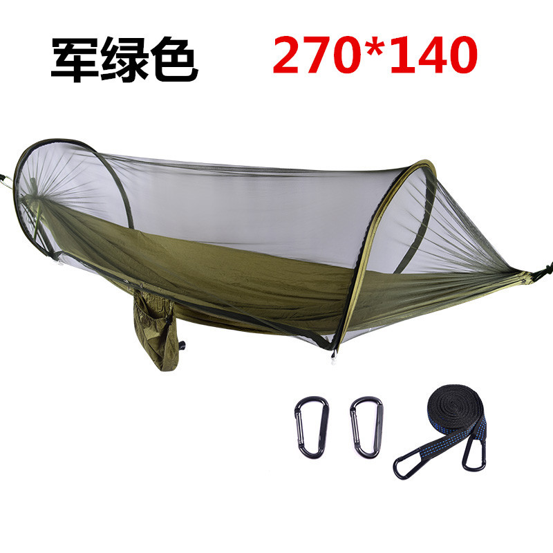 카키 (모기장 포함) 270*140 스트랩