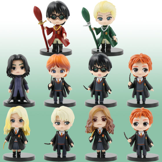 Harry Potter hand-made Harry Potter Ron anime peripheral blind box toy egg twisting machine Doll Doll wholesale
