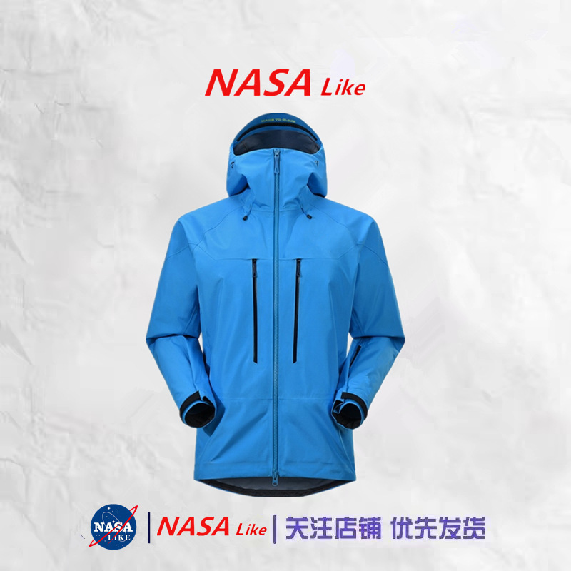 NASALIKE太阳石同款博格达Q60中国登山MONT-X PRO户外石家冲锋衣|undefined