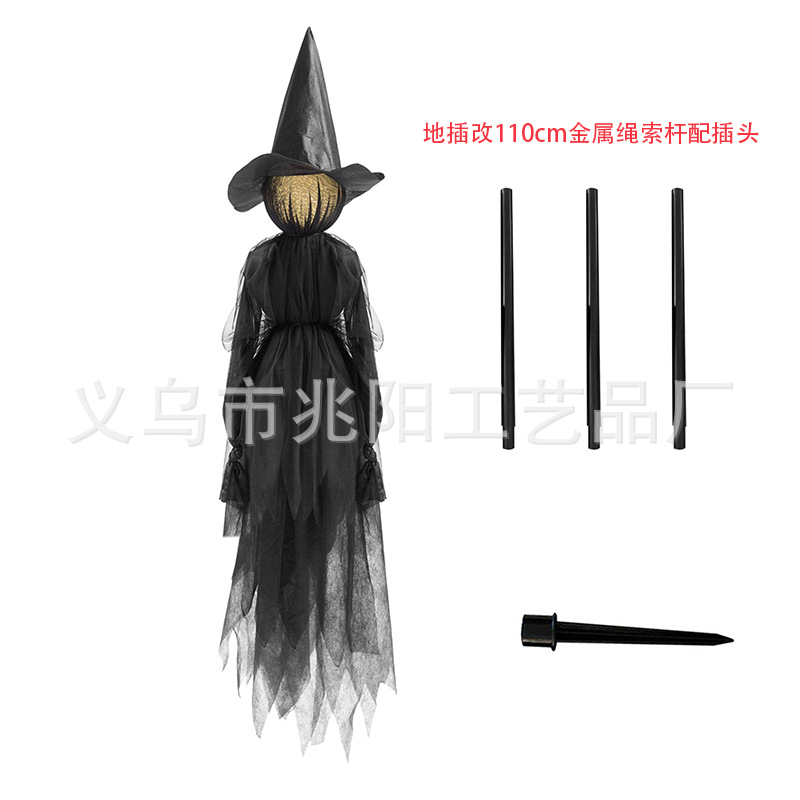 Amazon transfronterizo popular colorido luminoso tres bruja de mano solo fantasma atmósfera diseño escena Decoración Accesorios