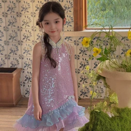 童连衣裙;儿童发饰;童套装