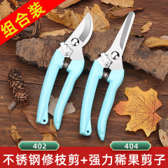 園林剪果枝剪花枝剪子彩色修枝剪園林剪刀家用剪子果樹盤栽修葉剪