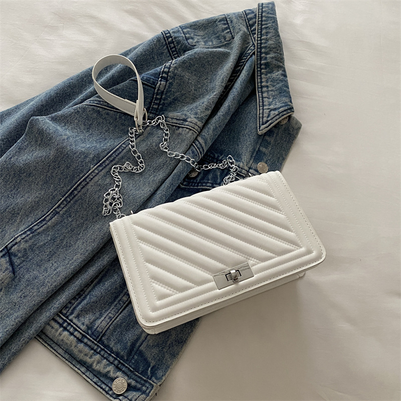 Casual nicho 2024 diseño otoño bolso de mensajero personalidad simple nuevo bolso cuadrado pequeño bolso hombro mujer