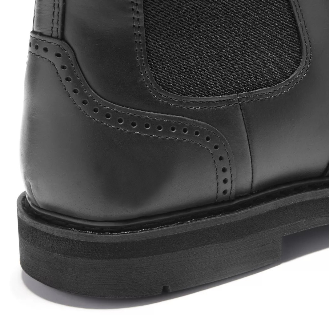 Tragen Sie widerstandsfähige, ärmelhohe, lässige schwarze Business-Stiefel für Herren_voghion.com