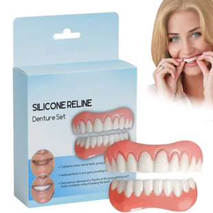 Bikenda silicone Reline Denture Set, Silicone Lined Dentures suit