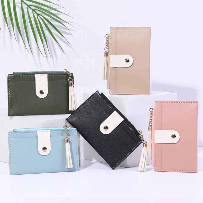 Korean card holder for women card holder card holder for women gift custom LOGO bus card PU ID cartoon