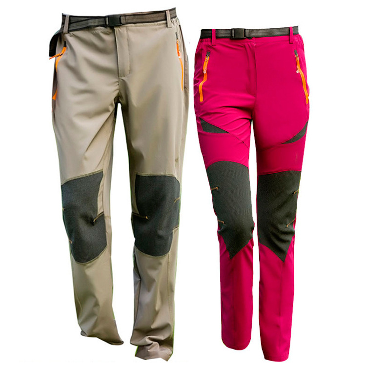 Factory direct sales, sports outdoor quick-drying pants for men and women, summer spliced ​​quick-drying pants, thin assault pants