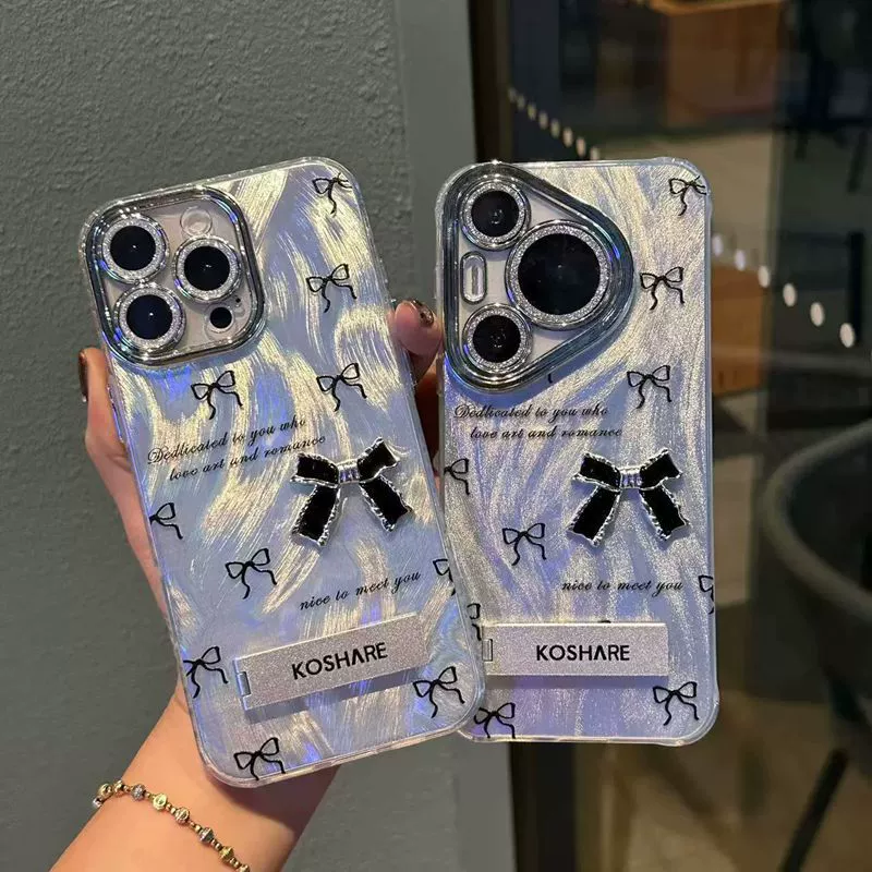 Honor, Huawei, совместимый трехмерный чехол с бантом, защитный чехол, трубки, падение защита