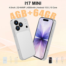 2025新款跨境i17Mini手机4+64G迷你安卓智能手机源头厂家可代发