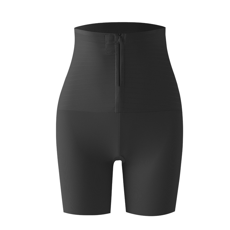 Pantalón Moldeador Bóxer con Broches de Cintura Alta de Nylon, Proteja la Cintura, Sin Marcas, Levante las Caderas image 4