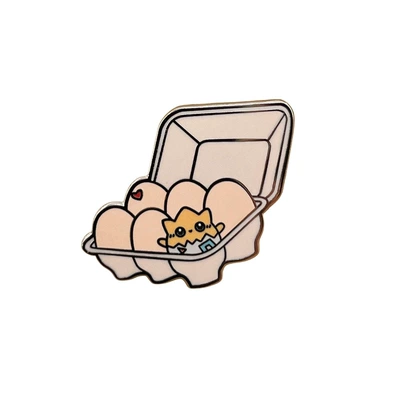 Cute Elf Egg Holder Enamel Pin Unique Design Badge Game Daily Fun Mix-and-Match Backpack Accessory (Yaxa sancaqları) - aa22-02-b02e-21-3-2