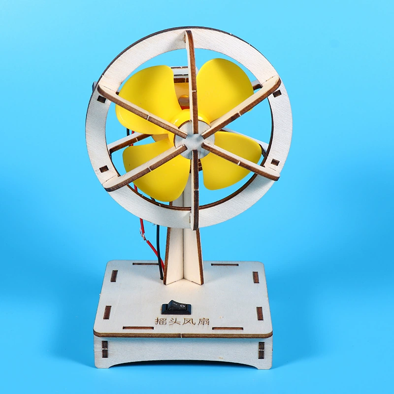 Electric children's air fan for elementary school students, materials set, teaching aids, equipment, handmade, science