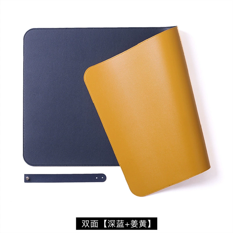 Polyurethane Double-Sided Mouse Pad — Two-Tone Desk Mat, Multi-Size Customizable