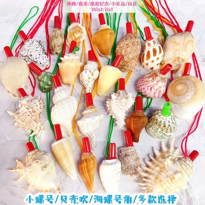wholesale Stall Conch shell handicraft A variety of Conch Small Luohao children toy tourist area gift