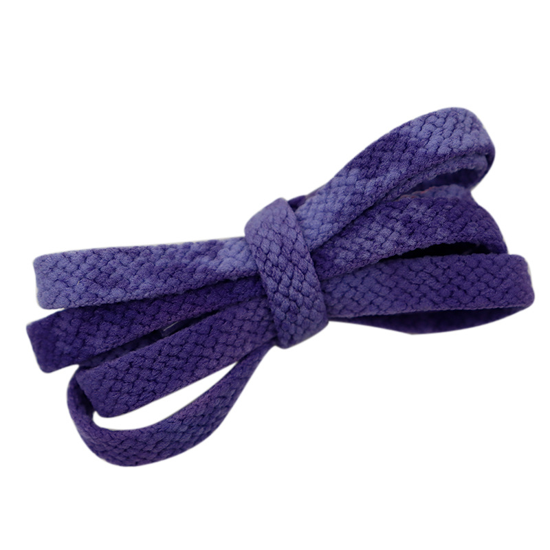 Coolojin zapatos de lona de cordones teñidos a mano AJ Air Force One color multi-color zapatos planos retro correa de cuerda al por mayor