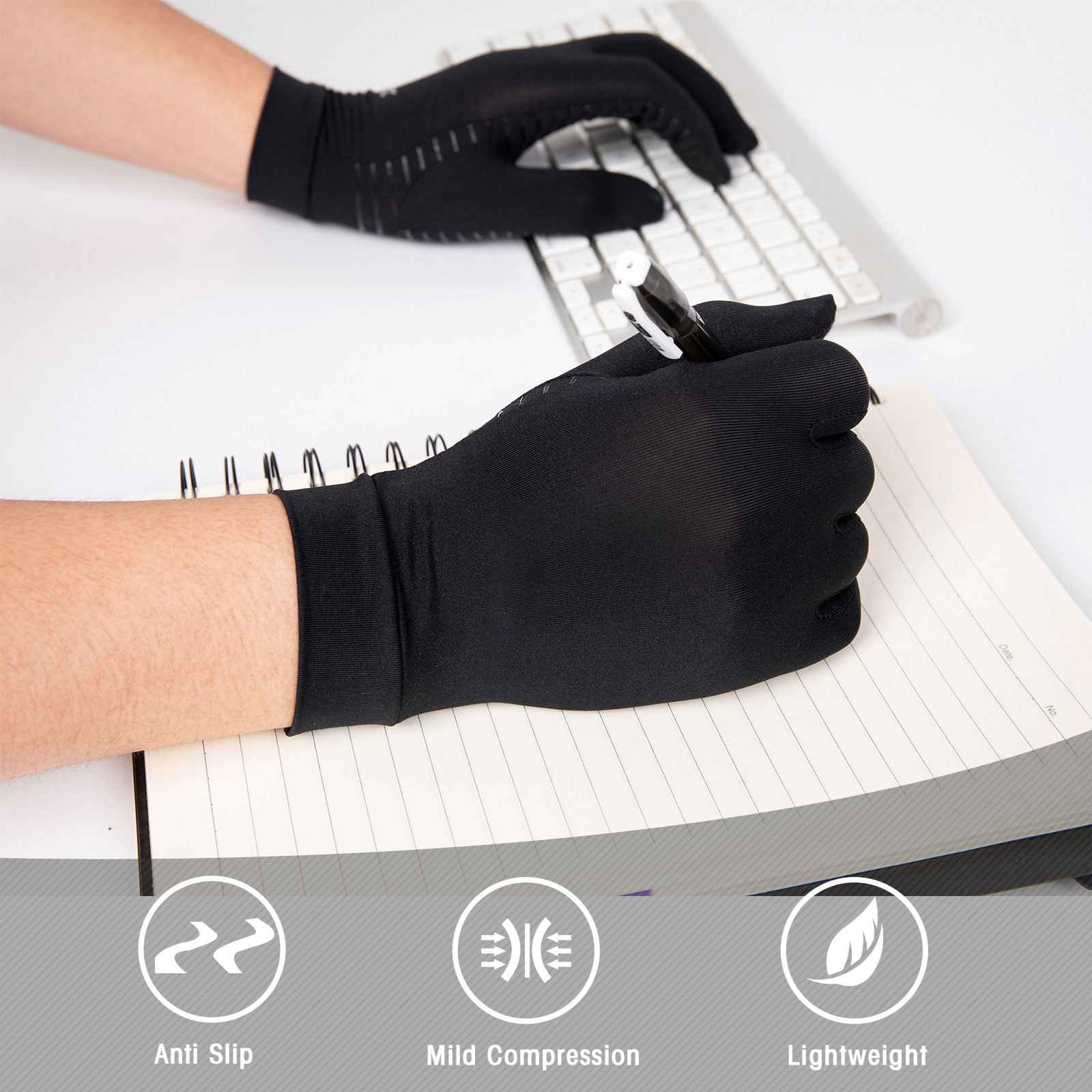 Guanti sportivi a dita intere per uomo e donna con touchscreen_voghion.com